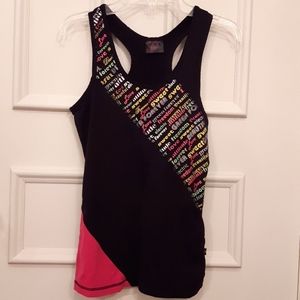 🛍️ colour block work out tank top